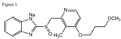 ACIPHEX® (rabeprazole sodium) - Structural Formula  Illustration